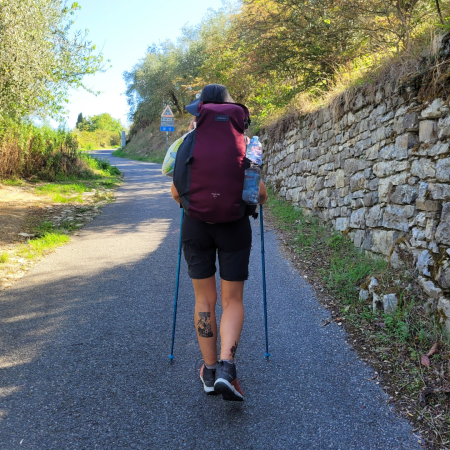 Dia 2 - 6 set 2022 - Pontassieve a Consuma - 18 km