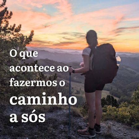 Fazer uma peregrinação sozinha